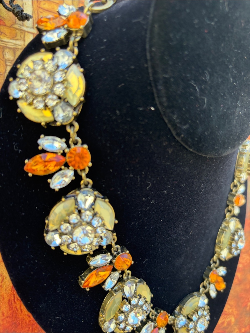 Joan Rivers Classics Collection 1990’s Vintage Rhinestone clusters - Picture 3 of 10